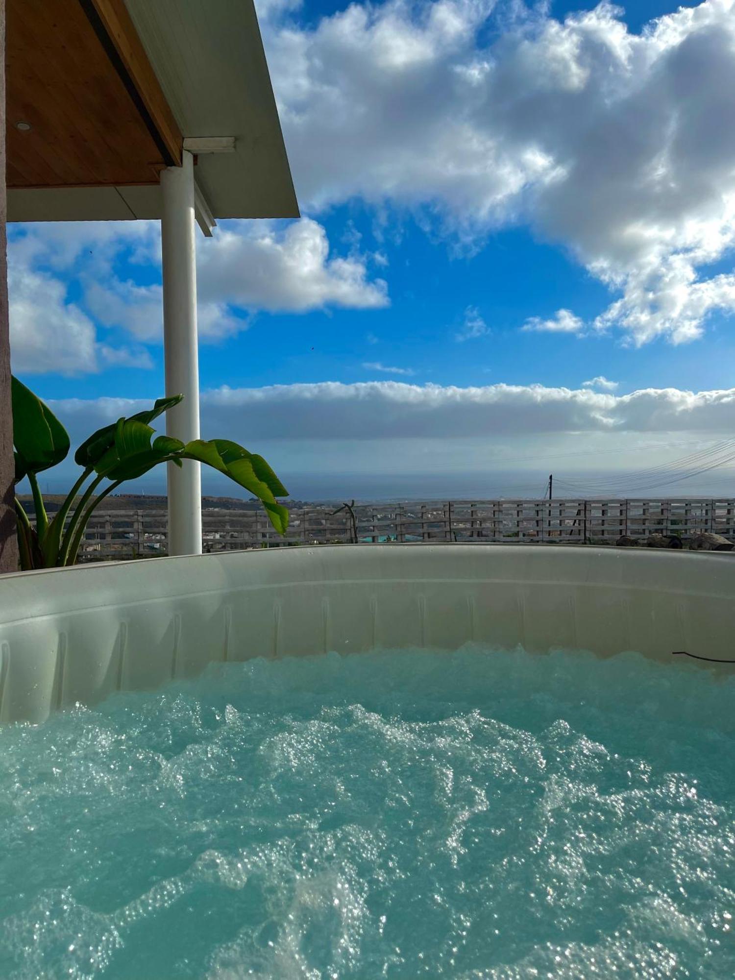 Villa Con Espectaculares Vistas Balcon de Telde Ngoại thất bức ảnh
